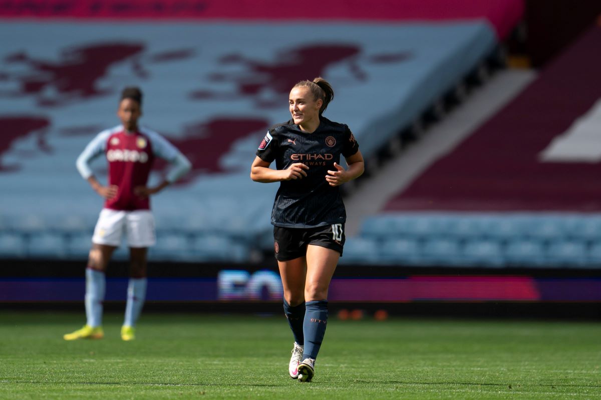 Georgia Stanway was gifted two first-half goals.