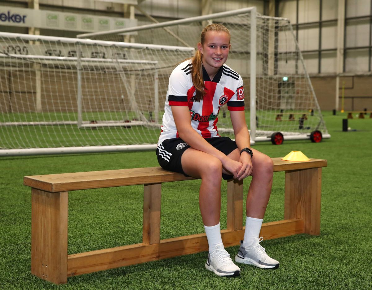 Sheffield United's loan signing, Hannah Coan