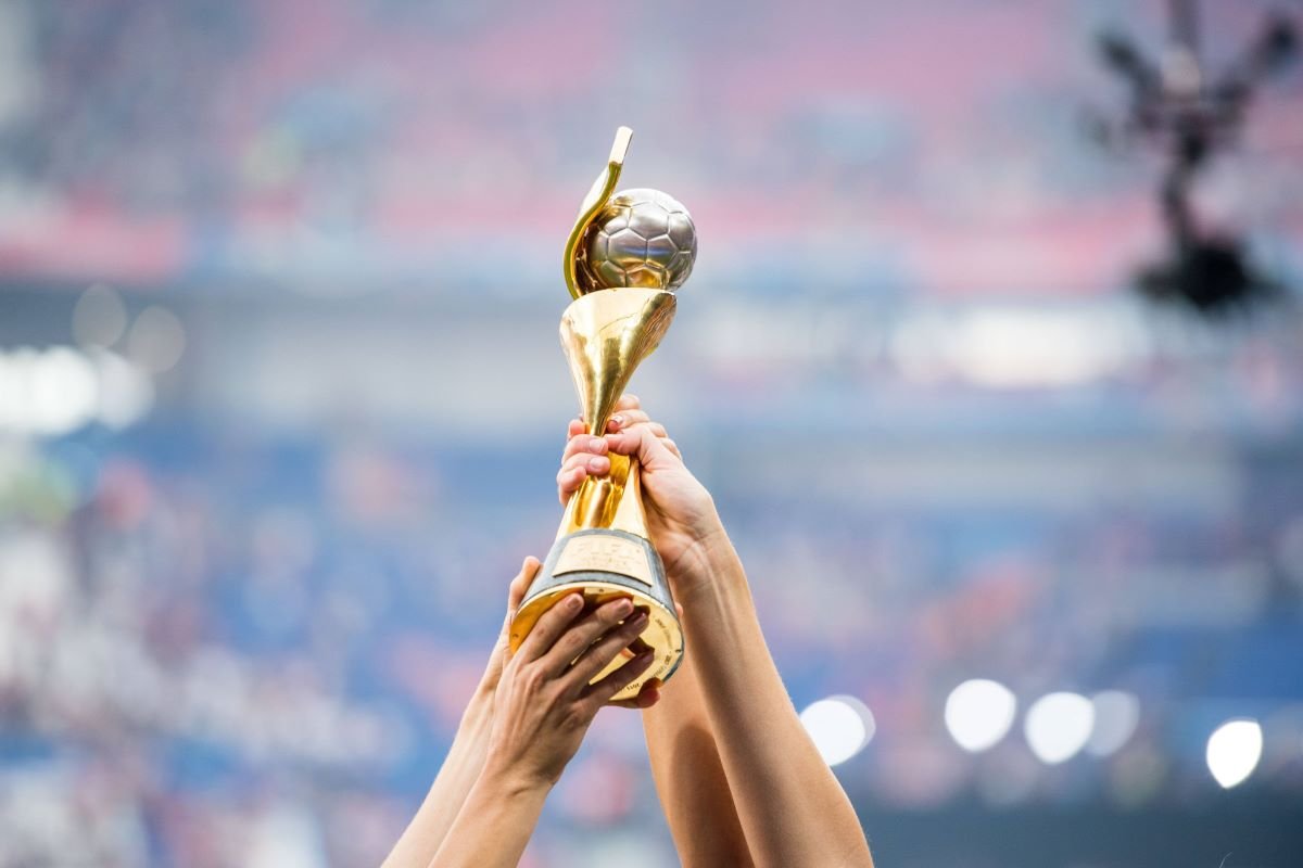 FIFA Women's World Cup held aloft