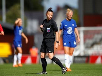 Cup final referee, Rebeca Welch