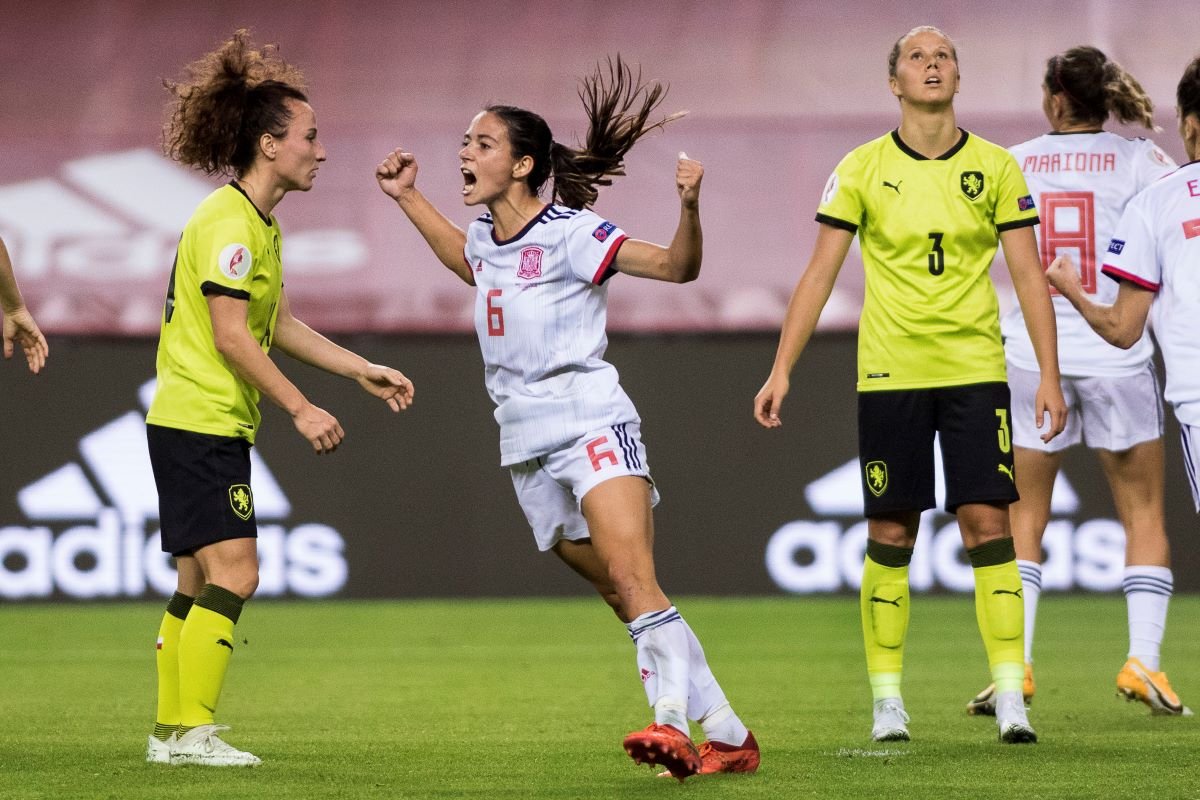 Aitana Bonmati scored Spain's third goal.