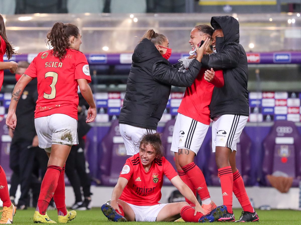 Benfica celebrations