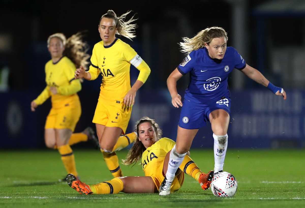 Chelsea goalscorer, Erin Cuthbert