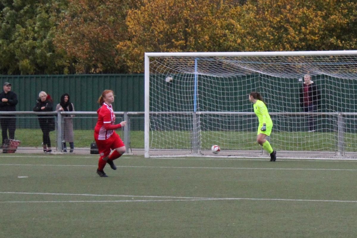 Harlow Town's winning penalty.