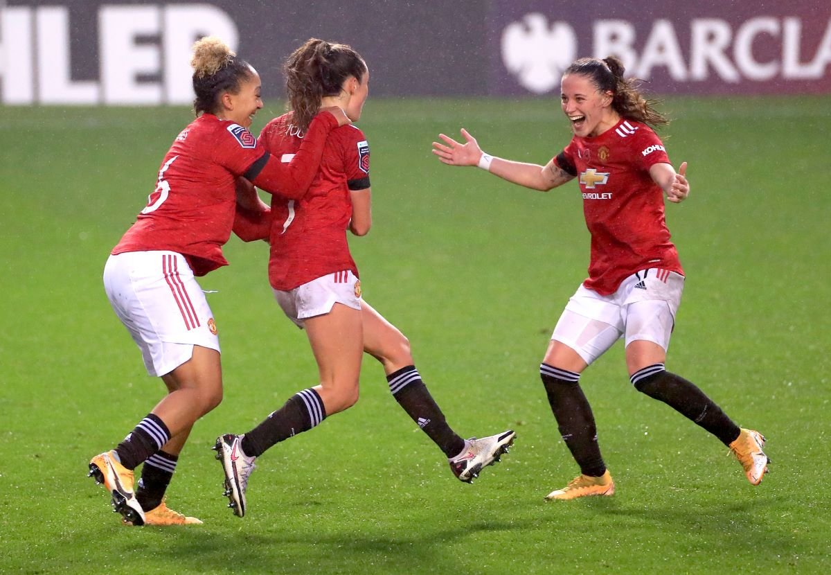 #FAWSL: Manchester United Women beat Gunners to go top - SheKicks