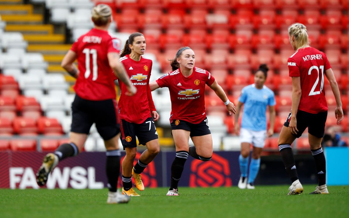 Tobin Heath of Manchester United