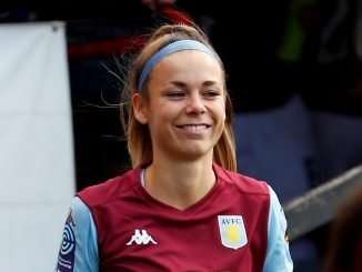 Aston Villa's three-goal Nadine Hanssen