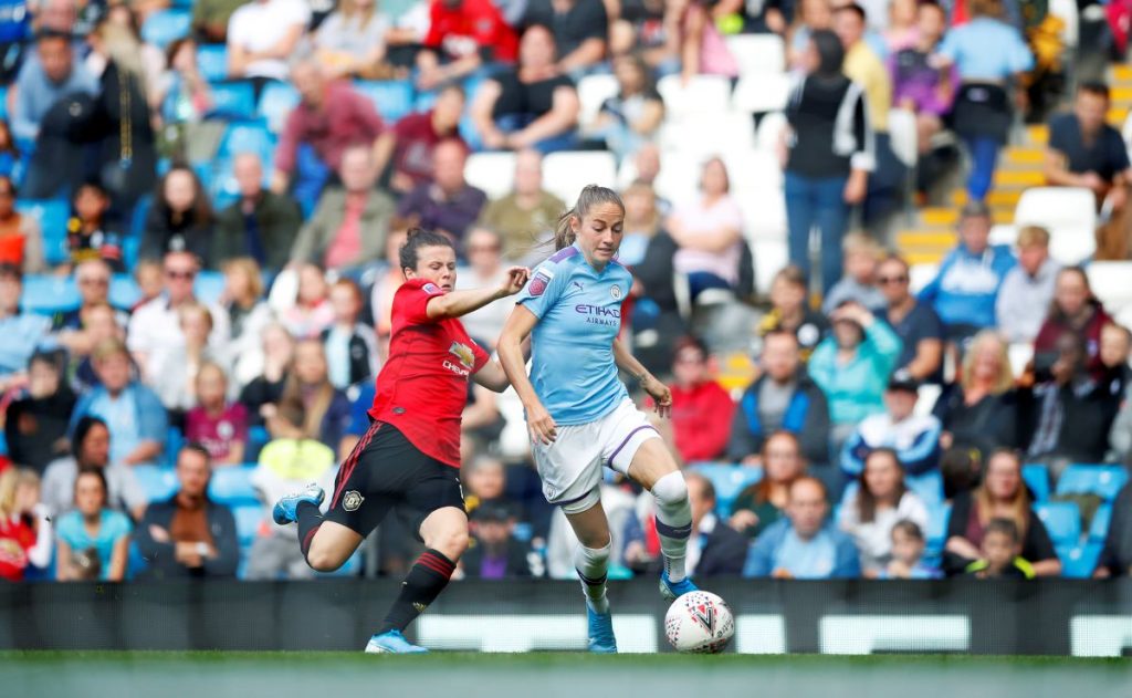 Last year's manchester derby at the Etihad