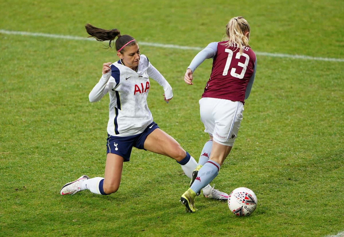 Tottenham's Alex Morgan