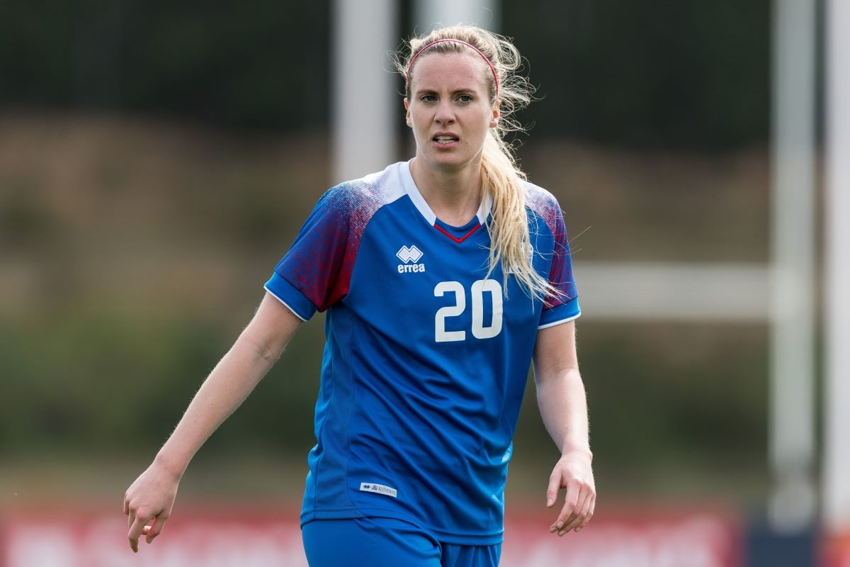 Berglind Bjorg Thorvaldsdottir of Iceland 