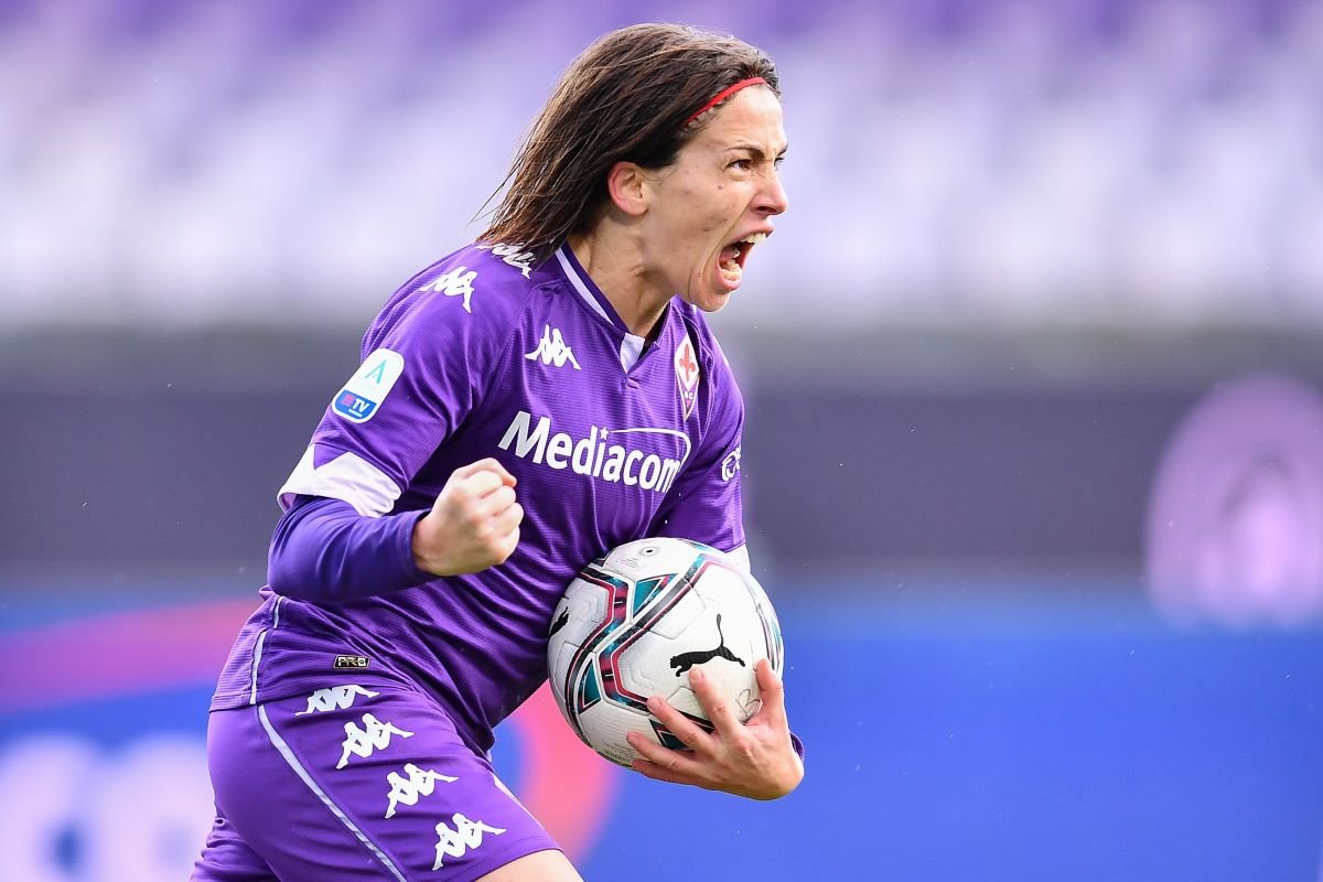 Fiorentina match winner Daniela Sabatino