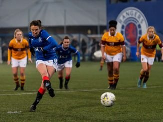Rangers' three-goal Lizzie Arnott