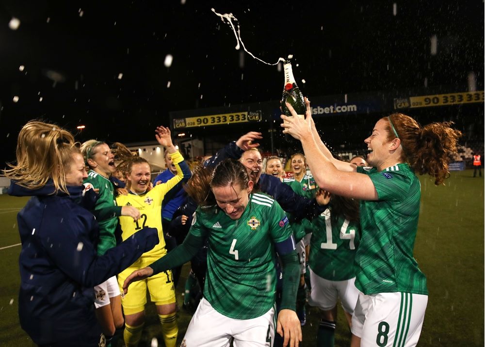 Northern Ireland pop the champagne