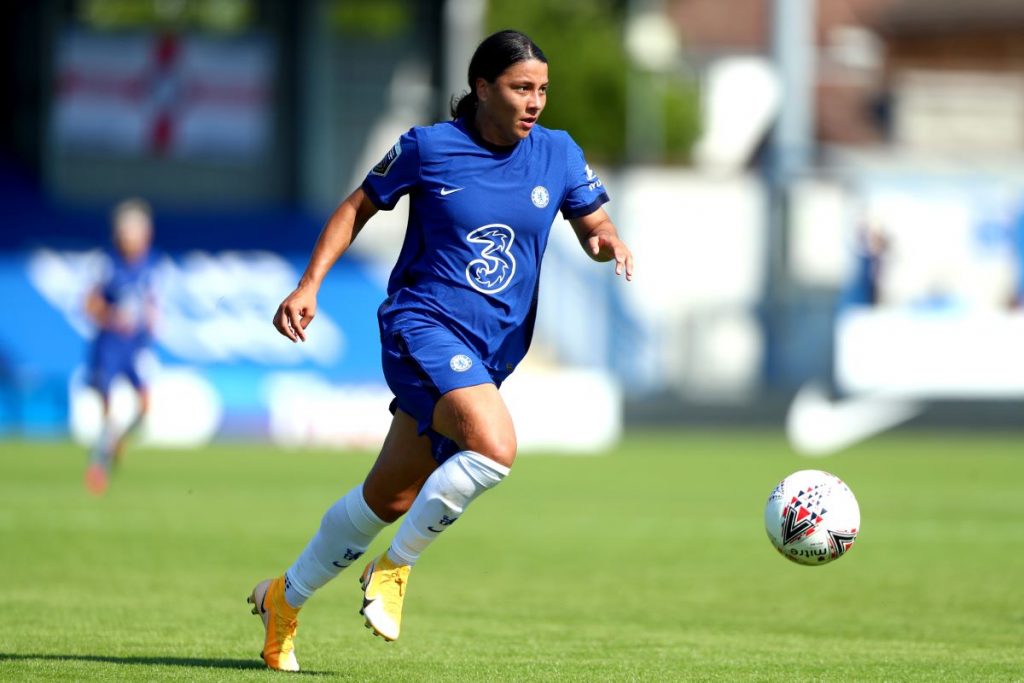 Chelsea's three-goal Sam Kerr