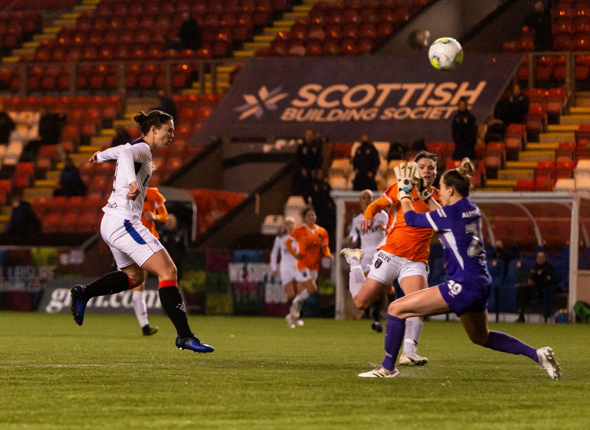 Zoe Ness scores for Rangers