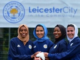 women refugee footballers