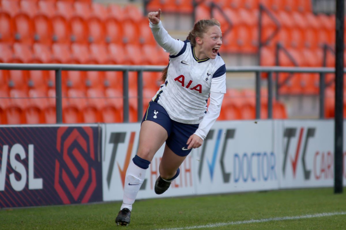 Tottenham's Angela Addison