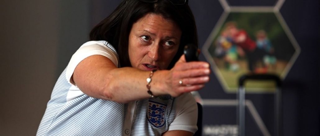 The FA's Head of Women's Coaching, Audrey Cooper