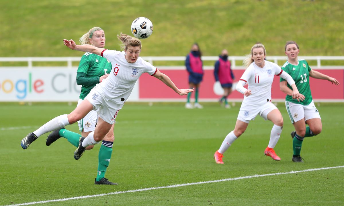 Ellen White scored her first ever England hat-trick.