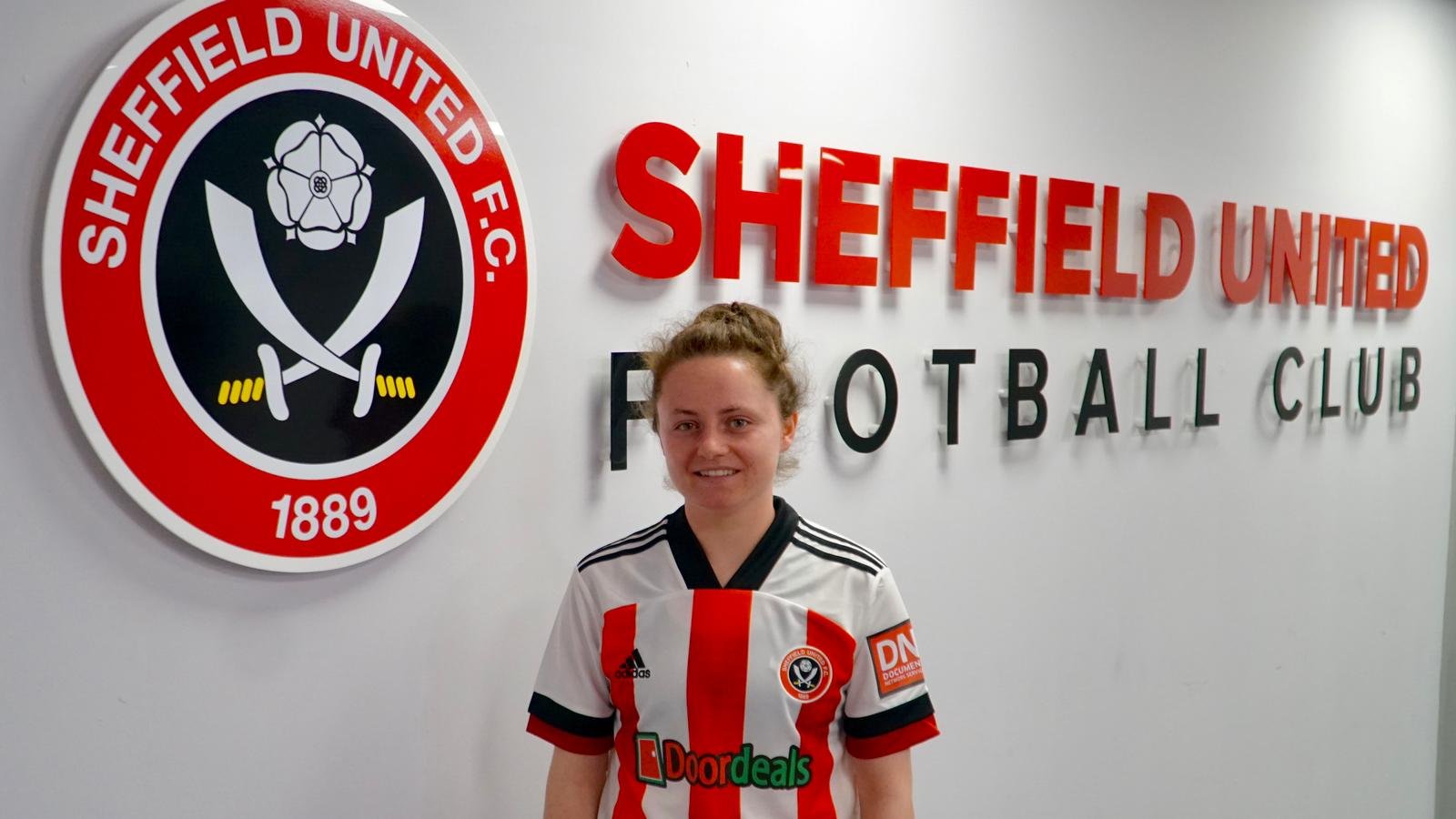 Sheffield United's dual signing, Katie Anderton