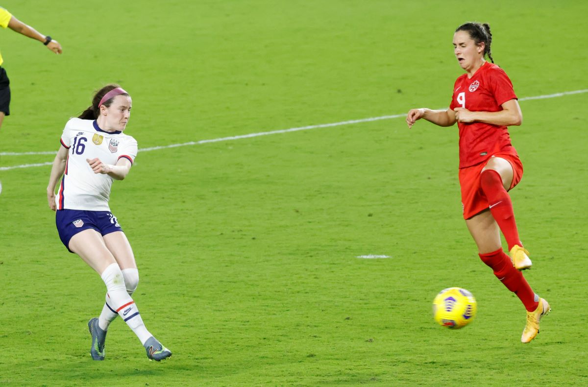 Rose Lavelle scores for the USA