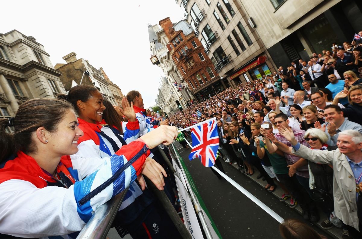 Members of the 2012 Great Britain Women's football team