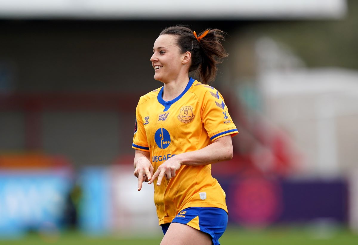 Everton scorer, Hayley Raso