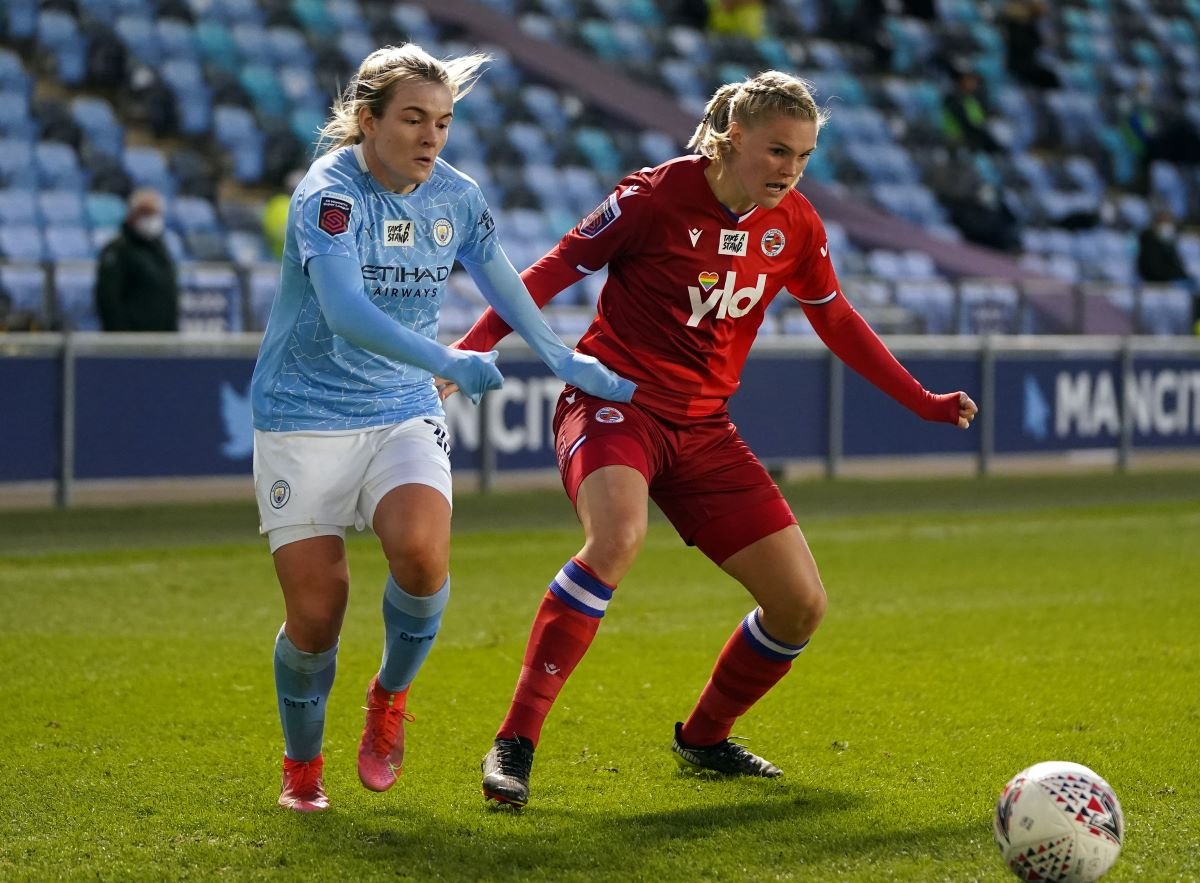 Lauren Hemp set up Man City's winner