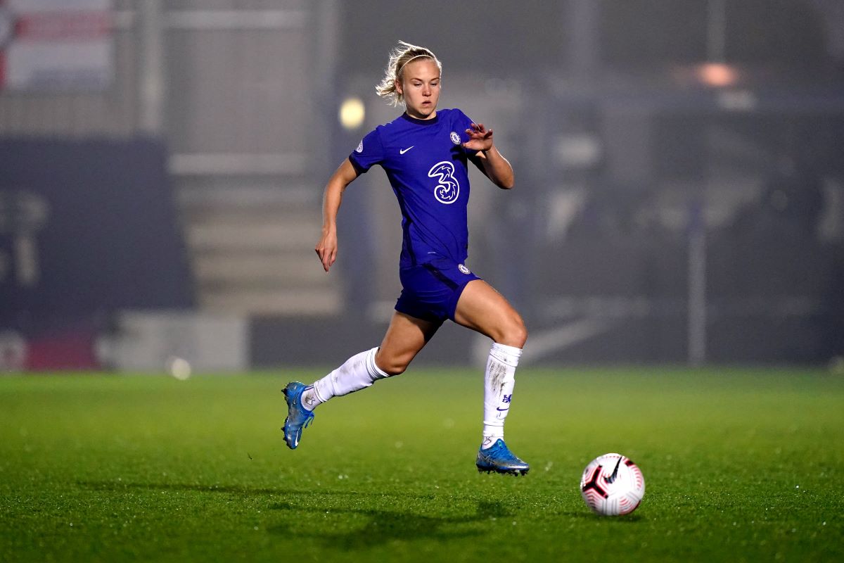 Chelsea scorer, Pernille Harder