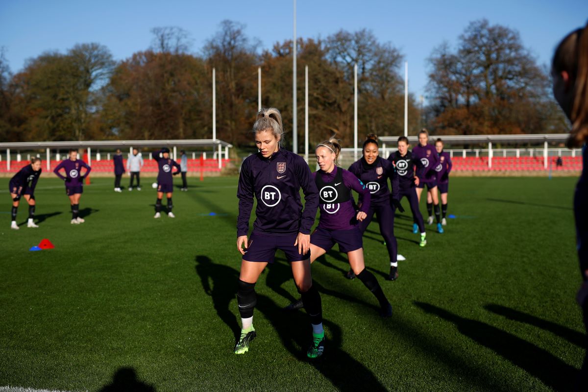 England training camp