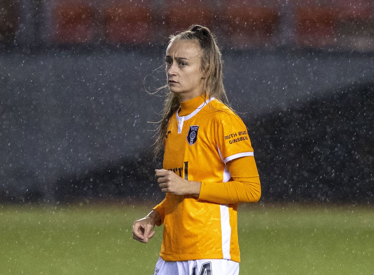 Glasgow City's two-goal Lauren Davidson