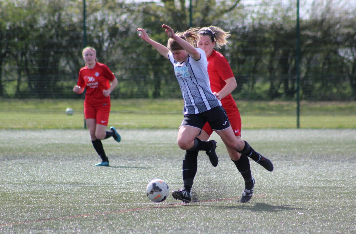 St Ives Town's Ruth Fox scored the last minute equaliser.