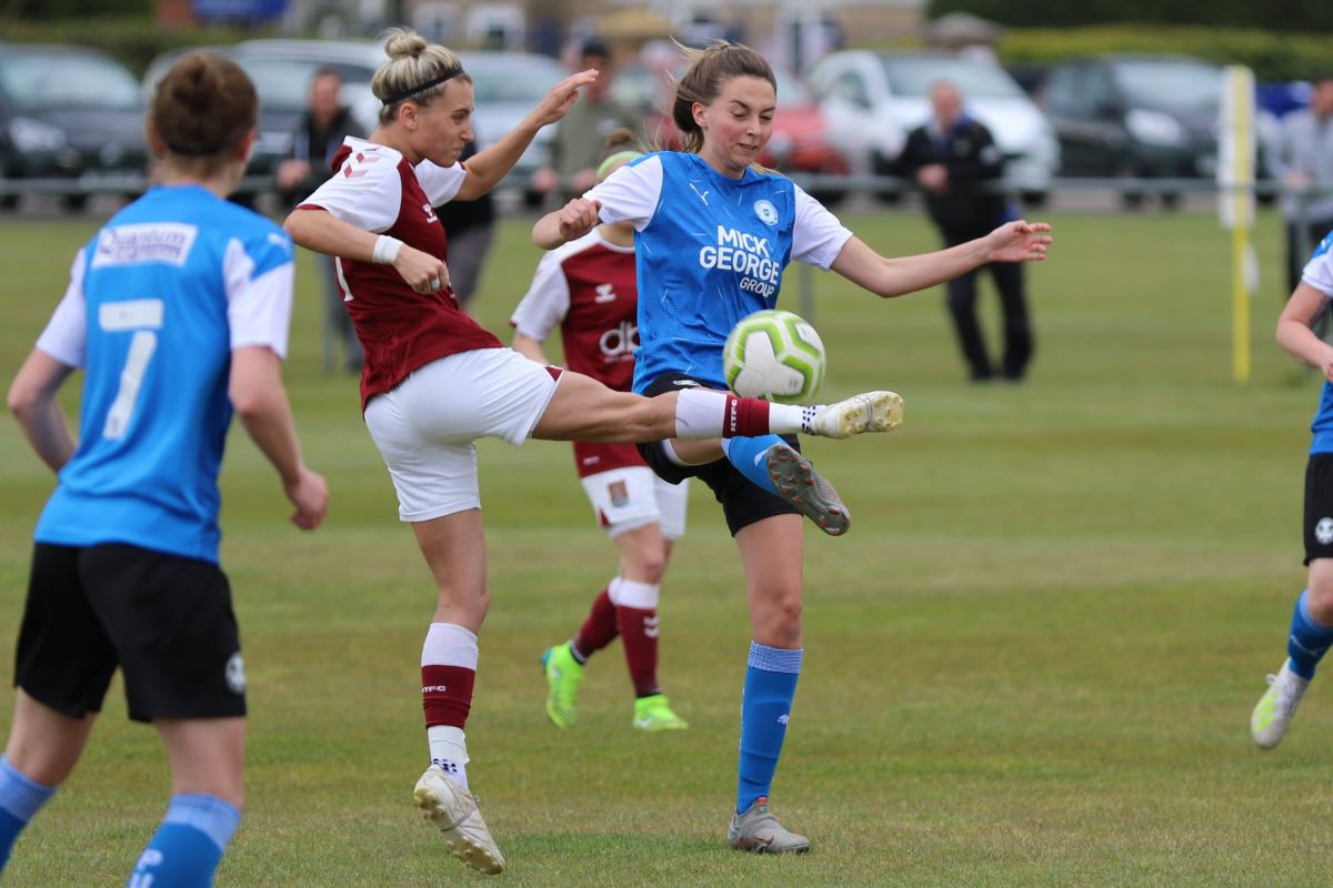 Northampton Town overcame Peterborough United