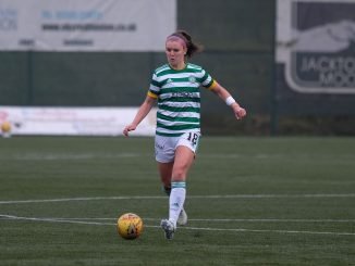 Celtic scorer Caitlin Hayes