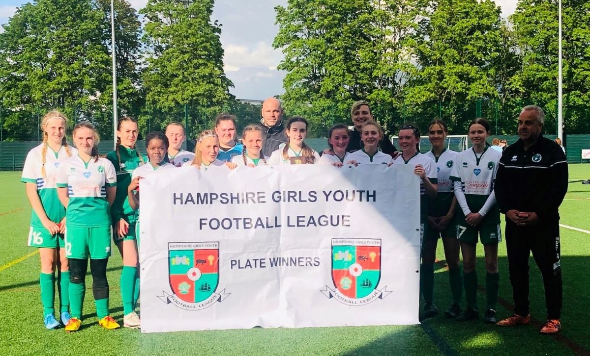 Chichester & Selsey U-16s won Hampshire League Plate