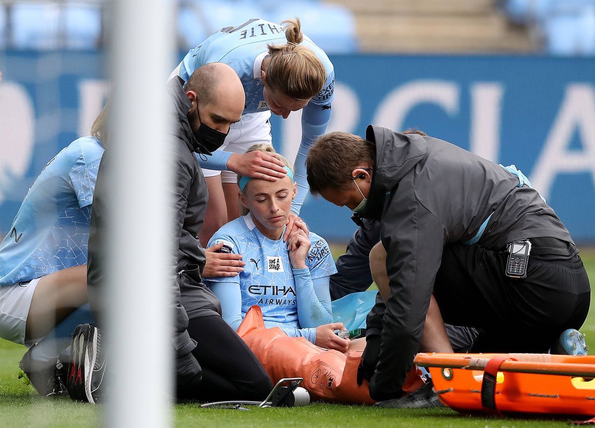 Man City's Chloe Kelly suffers ACL injury