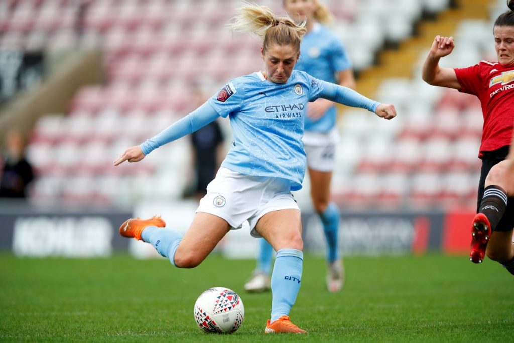 Man City's Laura Coombs