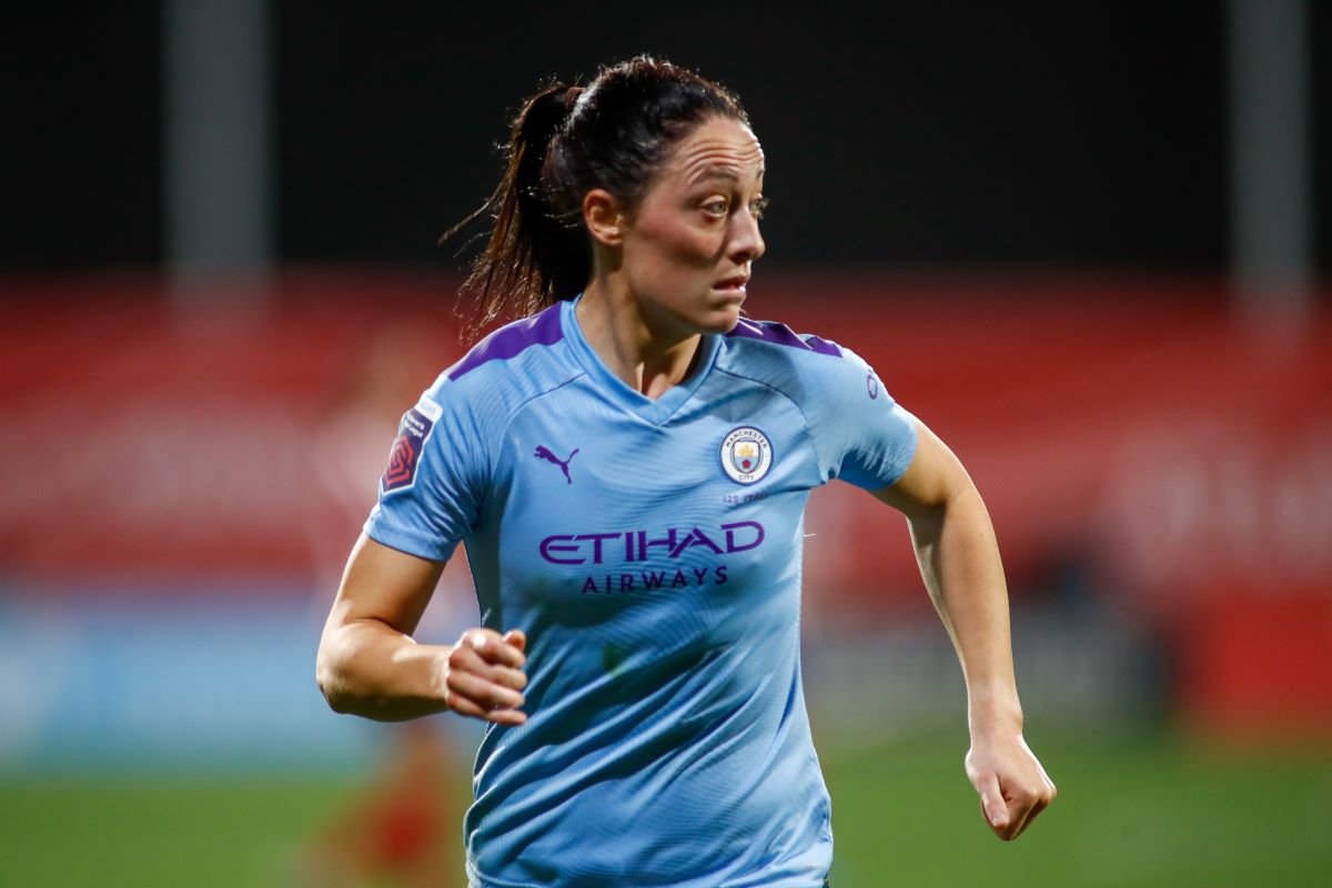 Megan Campbell leaving Man City