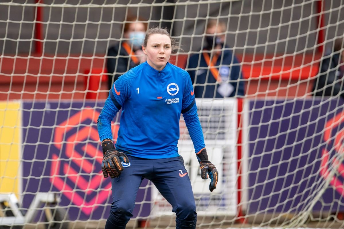 Brighton keeper, Megan Walsh