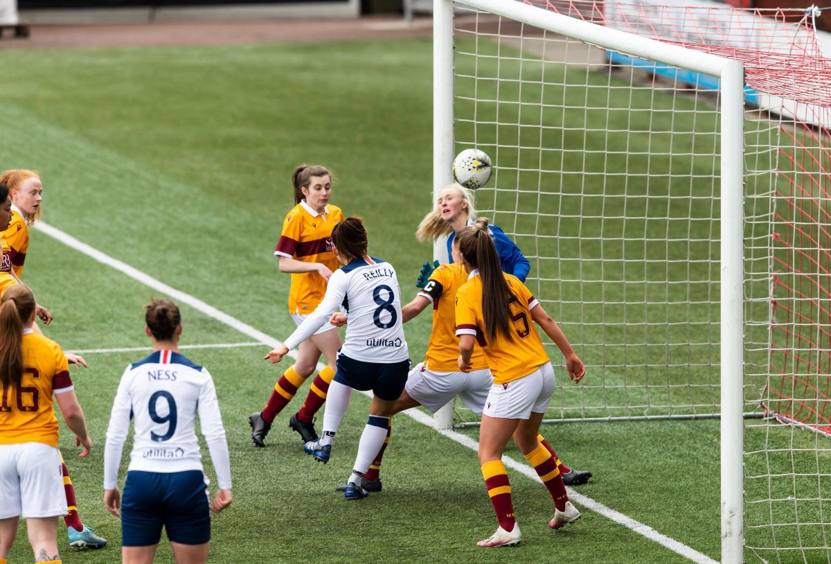 Rangers' Kirsten Reilly scores