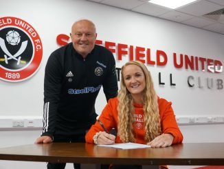 Sheffield United's new signing, Sophie Bradley-Auckland.