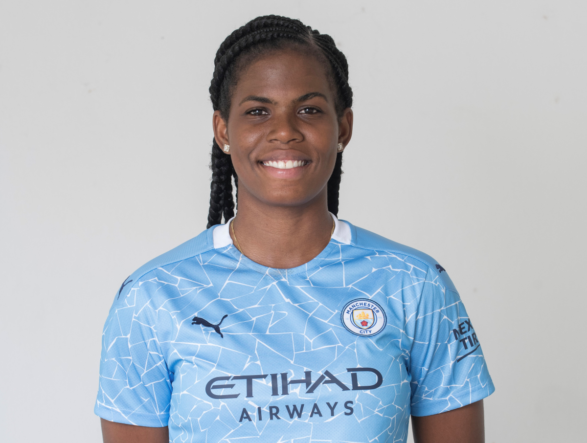 Man City' new signing, Khadija Shaw