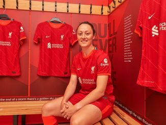 Liverpool's new signing, Megan Campbell