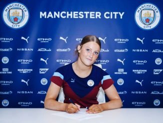 Man City's new signing, Ruby Mace