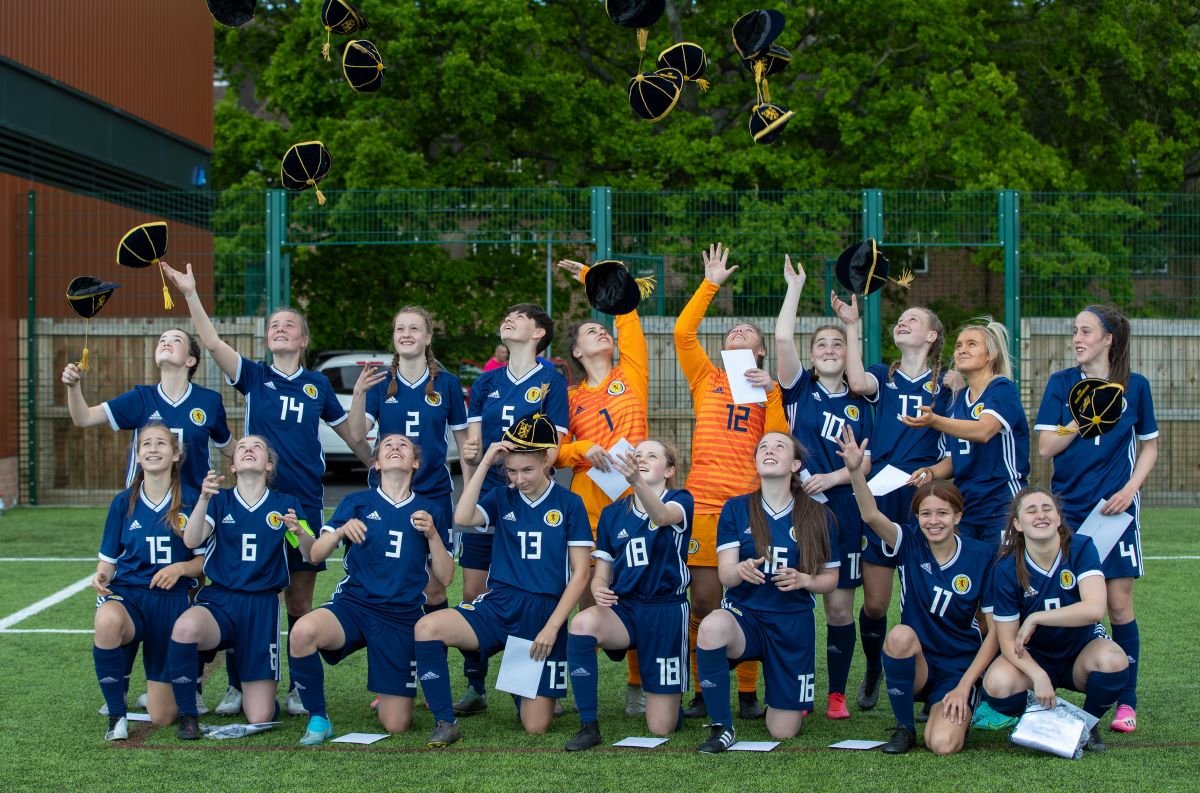 Scottish Schools U15 Girls beat England