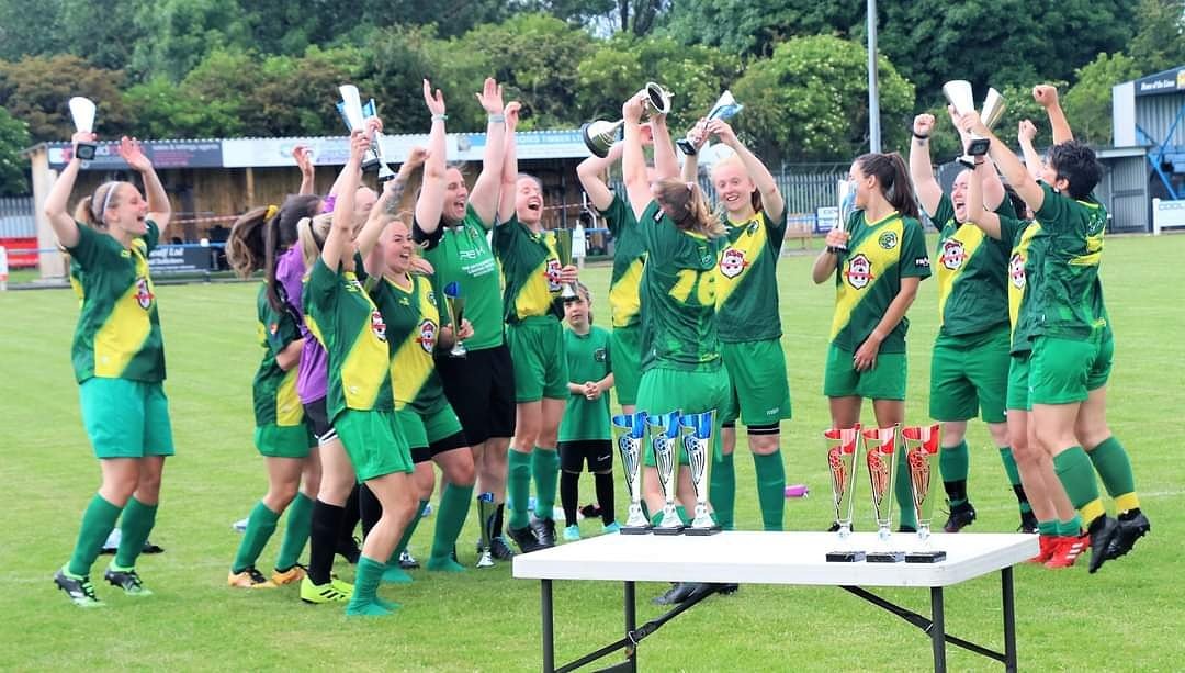 Wallsend BC with Northumberland League Cup