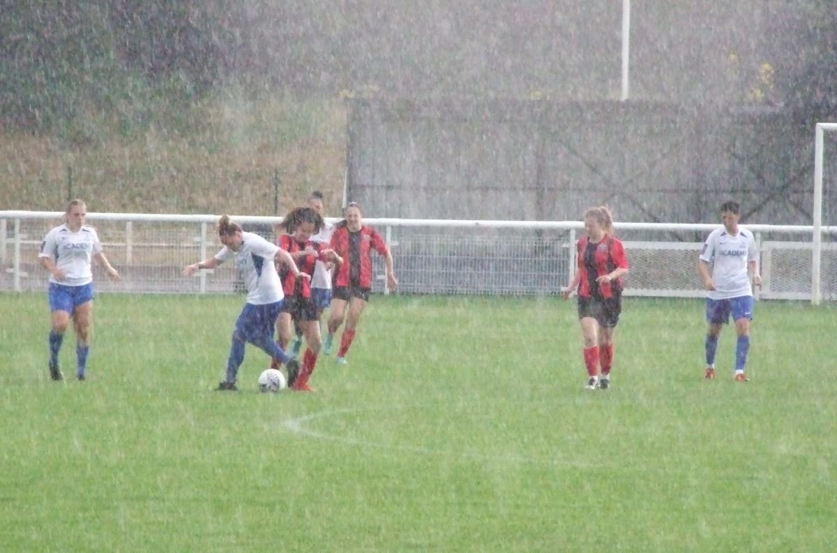 Rain did not stop play for Enfield Town