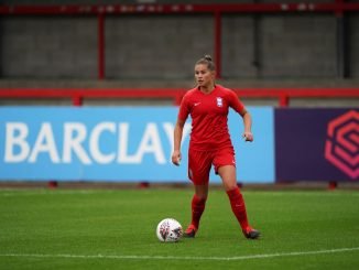 Leicester City's new signing, Georgia brougham