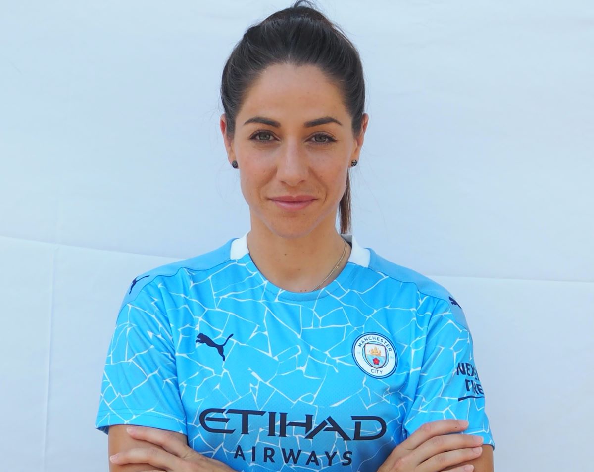 MNan City's new signing, Vicky Losada