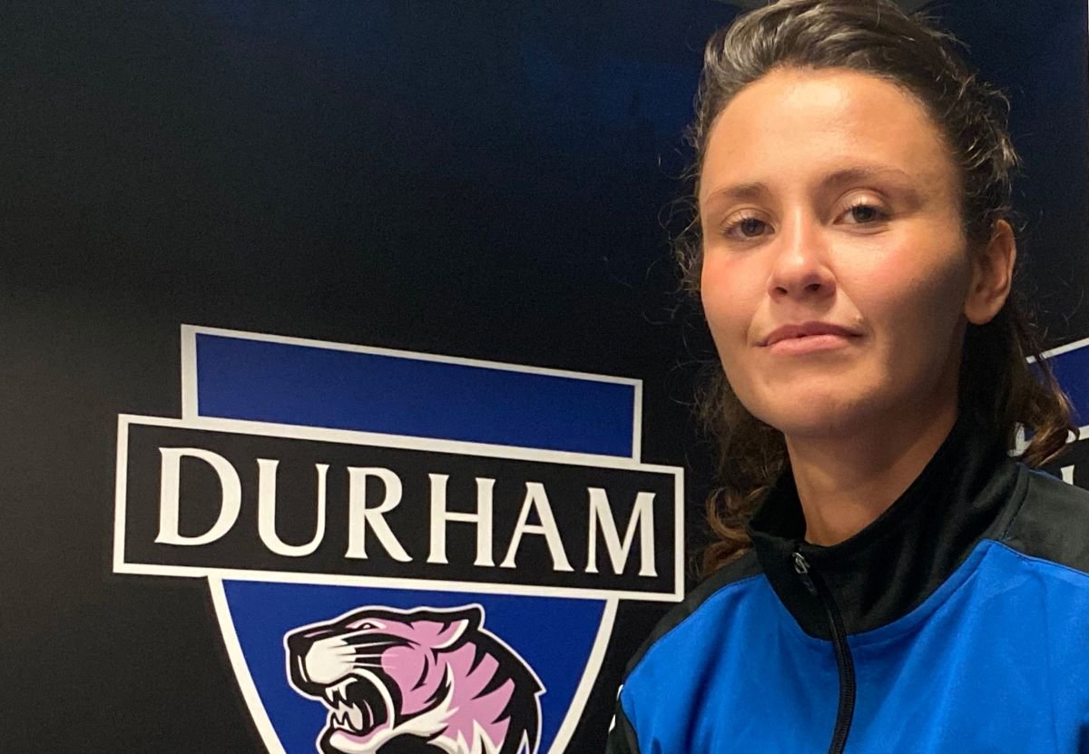 Durham's new signing, Liz Ejupi